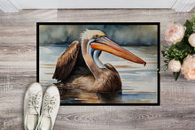 Load image into Gallery viewer, Pelican Doormat - Large 24x36 – Indoor/Outdoor Floor Mat with Artistic Flair