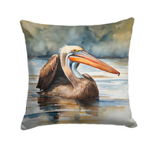 Load image into Gallery viewer, Pelican Throw Pillow - 14x14 Decorative Pillow – Art for Your Home &amp; Patio