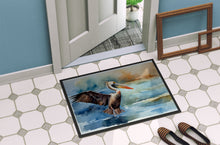 Load image into Gallery viewer, Pelican Doormat - Large 24x36 – Indoor/Outdoor Floor Mat with Artistic Flair