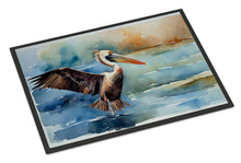 Load image into Gallery viewer, Pelican Doormat - Large 24x36 – Indoor/Outdoor Floor Mat with Artistic Flair