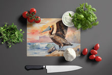Load image into Gallery viewer, Pelican Glass Cutting Boards – Durable, Decorative Kitchen Art Large