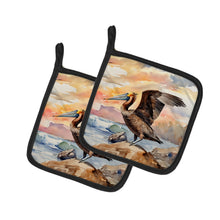 Load image into Gallery viewer, Pelican Pot Holders - Set of 2 Decorative Kitchen Helpers | Made in the USA