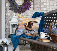 Load image into Gallery viewer, Pelican Throw Pillow
