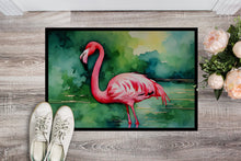Load image into Gallery viewer, Flamingo Doormat - Large 24x36 – Indoor/Outdoor Floor Mat with Artistic Flair