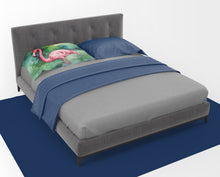 Load image into Gallery viewer, Flamingo Standard Pillowcase – Artistic Decorative Front, White Back