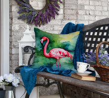 Load image into Gallery viewer, Flamingo Throw Pillow