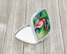 Load image into Gallery viewer, Flamingo Compact Mirror – Stylish Purse Mirror with Artistic Covers
