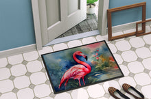 Load image into Gallery viewer, Flamingo Doormat - Large 24x36 – Indoor/Outdoor Floor Mat with Artistic Flair