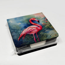 Load image into Gallery viewer, Flamingo PU Leather Note Paper Holder