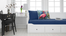 Load image into Gallery viewer, Flamingo Standard Pillowcase – Artistic Decorative Front, White Back