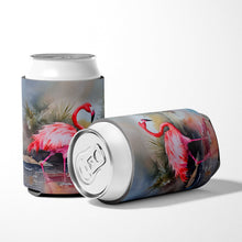 Load image into Gallery viewer, Flamingo Can or Bottle Hugger