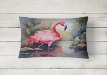 Load image into Gallery viewer, Flamingo Throw Pillow