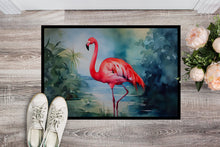 Load image into Gallery viewer, Flamingo Doormat - Large 24x36 – Indoor/Outdoor Floor Mat with Artistic Flair