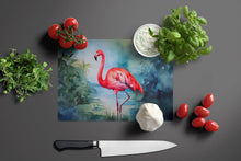 Load image into Gallery viewer, Flamingo Glass Cutting Boards – Durable, Decorative Kitchen Art Large
