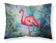 Load image into Gallery viewer, Flamingo Standard Pillowcase – Artistic Decorative Front, White Back
