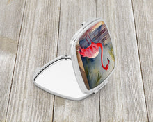Load image into Gallery viewer, Flamingo Compact Mirror – Stylish Purse Mirror with Artistic Covers