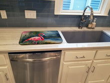 Load image into Gallery viewer, Flamingo Dish Drying Mat