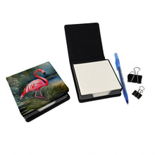 Load image into Gallery viewer, Flamingo PU Leather Note Paper Holder
