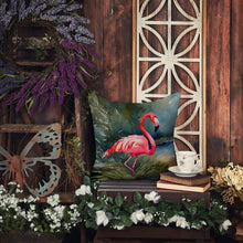 Load image into Gallery viewer, Flamingo Throw Pillow