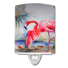 Load image into Gallery viewer, Flamingo Ceramic Night Light