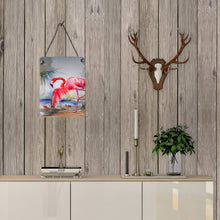 Load image into Gallery viewer, Flamingo Wall or Door Hanging Prints