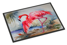 Load image into Gallery viewer, Flamingo Doormat - Large 24x36 – Indoor/Outdoor Floor Mat with Artistic Flair