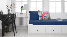 Load image into Gallery viewer, Flamingo Standard Pillowcase – Artistic Decorative Front, White Back