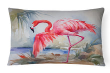 Load image into Gallery viewer, Flamingo Throw Pillow