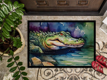 Load image into Gallery viewer, Alligator Doormat - Large 24x36 – Indoor/Outdoor Floor Mat with Artistic Flair