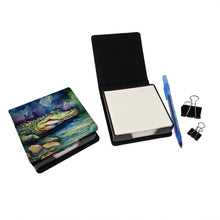 Load image into Gallery viewer, Alligator PU Leather Note Paper Holder