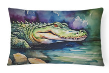Load image into Gallery viewer, Alligator Throw Pillow