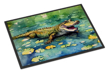 Load image into Gallery viewer, Alligator Doormat - Large 24x36 – Indoor/Outdoor Floor Mat with Artistic Flair