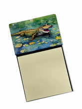 Load image into Gallery viewer, Alligator Sticky Note Holder- Refiilable Desk Accessory Note Pad