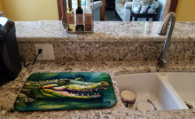 Load image into Gallery viewer, Alligator Dish Drying Mat