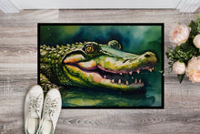 Load image into Gallery viewer, Alligator Doormat - Large 24x36 – Indoor/Outdoor Floor Mat with Artistic Flair