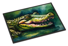 Load image into Gallery viewer, Alligator Doormat - Large 24x36 – Indoor/Outdoor Floor Mat with Artistic Flair