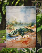 Load image into Gallery viewer, Alligator Garden Flag – Outdoor Decorative Yard Flag