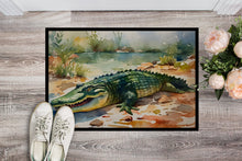 Load image into Gallery viewer, Alligator Doormat - Large 24x36 – Indoor/Outdoor Floor Mat with Artistic Flair