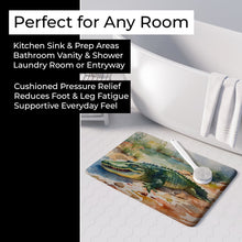 Load image into Gallery viewer, Alligator Memory Foam Kitchen Mat DAC2868RUG