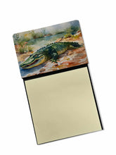 Load image into Gallery viewer, Alligator Sticky Note Holder- Refiilable Desk Accessory Note Pad