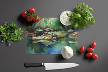 Load image into Gallery viewer, Alligator Glass Cutting Boards – Durable, Decorative Kitchen Art Large