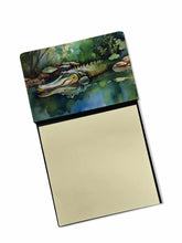 Load image into Gallery viewer, Alligator Sticky Note Holder- Refiilable Desk Accessory Note Pad