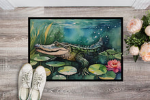 Load image into Gallery viewer, Alligator Doormat - Large 24x36 – Indoor/Outdoor Floor Mat with Artistic Flair