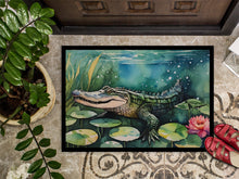 Load image into Gallery viewer, Alligator Doormat - Large 24x36 – Indoor/Outdoor Floor Mat with Artistic Flair