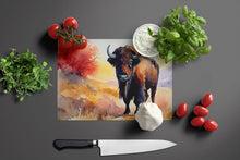 Load image into Gallery viewer, American Bison Glass Cutting Boards – Durable, Decorative Kitchen Art Large