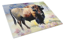 Load image into Gallery viewer, American Bison Glass Cutting Boards – Durable, Decorative Kitchen Art Large