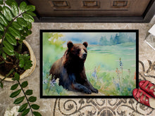 Load image into Gallery viewer, American Black Bear Doormat - Large 24x36 – Indoor/Outdoor Floor Mat with Artistic Flair