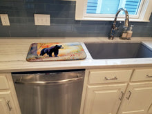 Load image into Gallery viewer, American Black Bear Dish Drying Mat