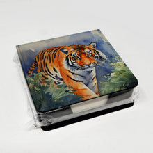 Load image into Gallery viewer, Bengal Tiger PU Leather Note Paper Holder