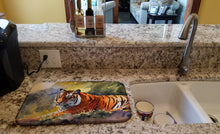 Load image into Gallery viewer, Bengal Tiger Dish Drying Mat